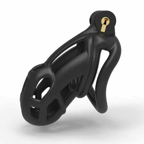 Nice 'n' Naughty Black Cobra Chastity Device