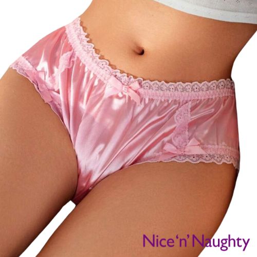 Frilly Knickers w Bow Pink from Nice 'n' Naughty