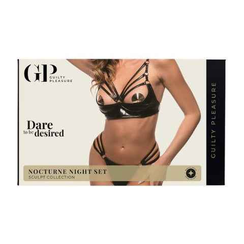 Guilty Pleasure Nocturne Night Set Black from Nice 'n' Naughty