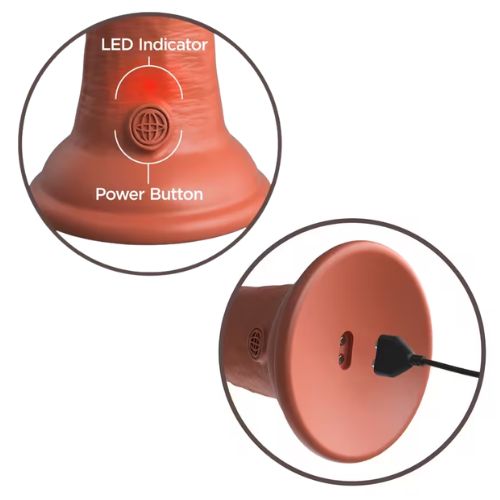 King Cock Elite Vibrating Dildo from Nice 'n' Naughty