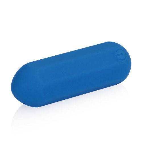 Loveline Hexagon Shaped Bullet Vibrator Jetset Blue from Nice 'n' Naughty