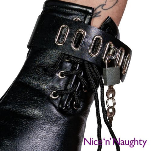 Nice ’n’ Naughty Lockdown Bondage Mittens from Nice 'n' Naughty