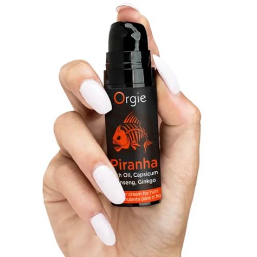 Orgie Piranha Power Cream for Him 15ml from Nice 'n' Naughty