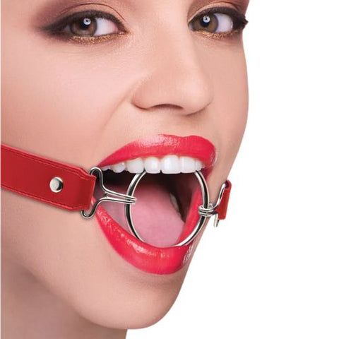 Ouch! XL Ring Gag Red from Nice 'n' Naughty