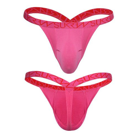 Sukrew Carnival Bubble Thong Carnival Pink from Nice 'n' Naughty