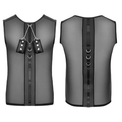 Svenjoyment Bondage Shirt Black from Nice 'n' Naughty