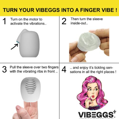 VIBEGGS Vibrating Masturbation Sleeve from Nice 'n' Naughty