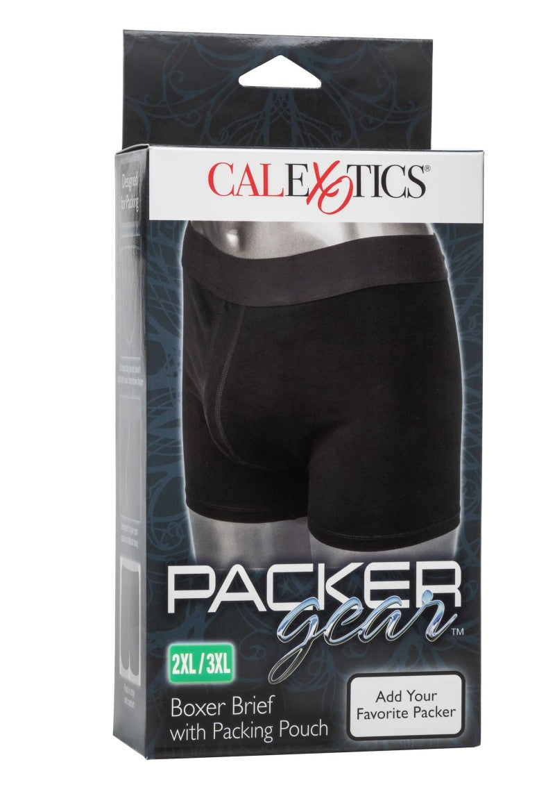 CalExotics Packer Gear Boxer Brief with Packing Pouch