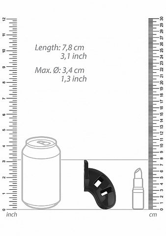 Mancage Model 13 Chastity 2.5" Cock Cage